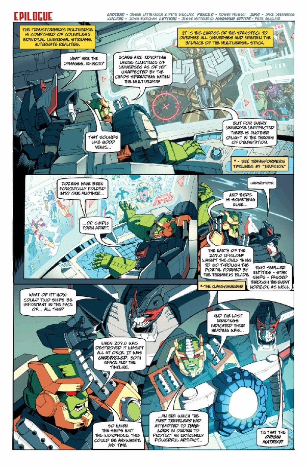 Transformers Collectors Club Flash Forward Epilogue   TFSS Characters Preview From 2013 Comic Images  (1 of 2)
